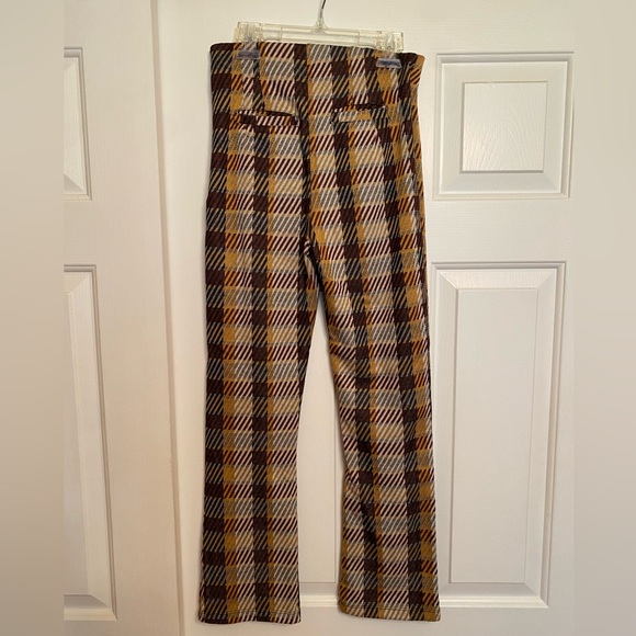 FP Plaid Straight-Leg Trousers - Picture 8 of 12